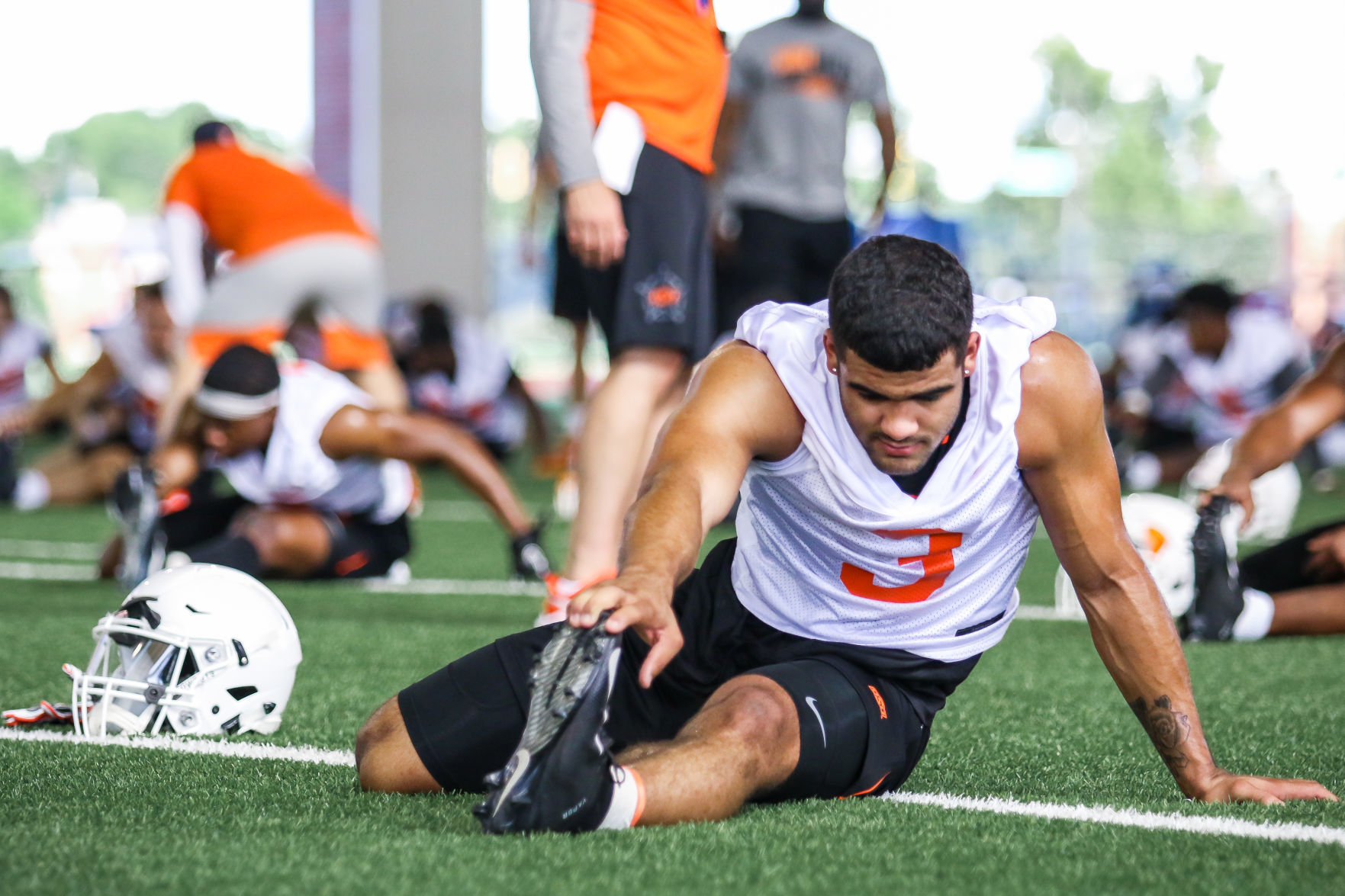 Oklahoma State's first day of fall camp